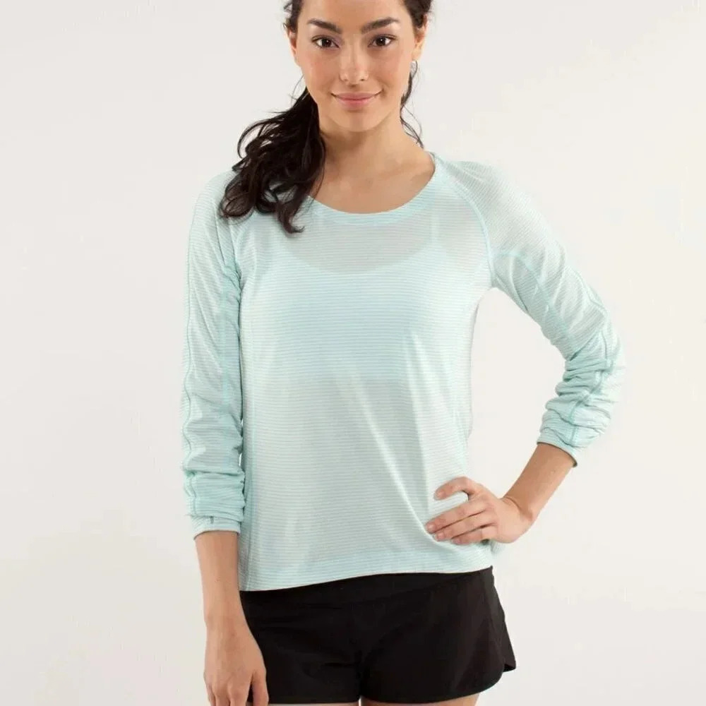 Lululemon Silver Lining  Long Sleeve Tees